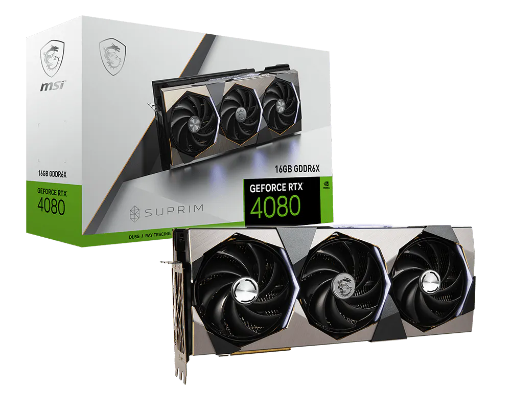 MSI GeForce RTX 4080 16GB SUPRIM